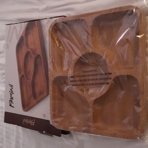 Bamboo Chip & Dip Platter